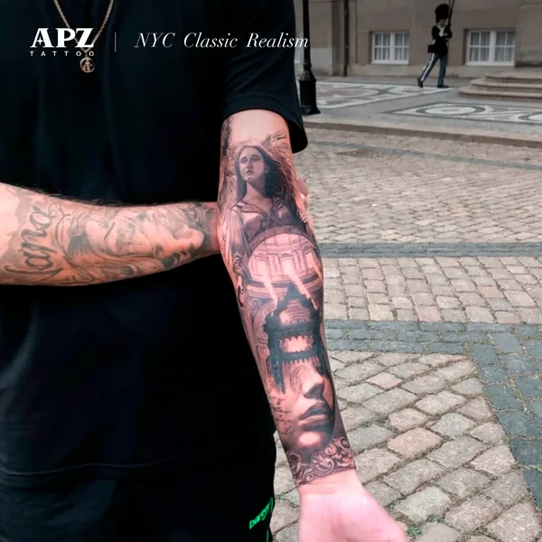 Realism tattoo by Apz Tattoo  in New York City