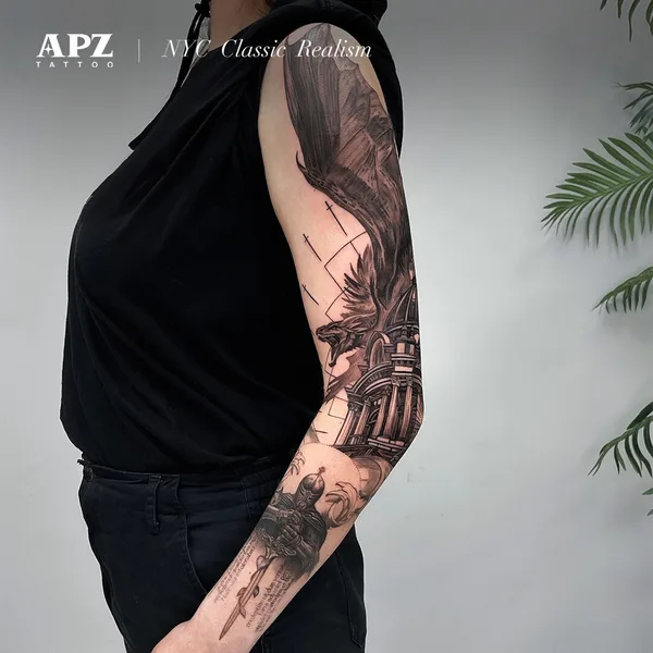 Realism tattoo by Apz Tattoo  in New York City