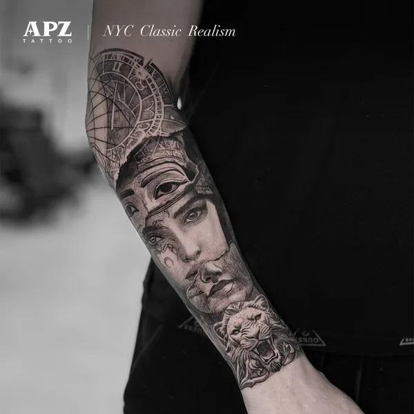 Realism tattoo by Apz Tattoo  in New York City