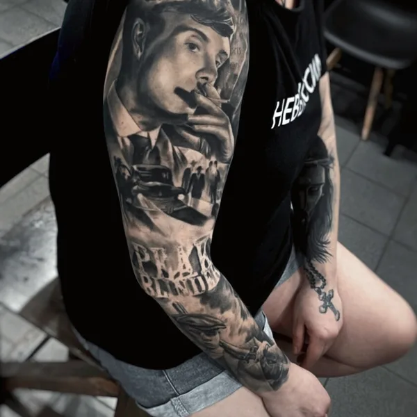 Realism tattoo by Владимир Соловьев in Краснодар