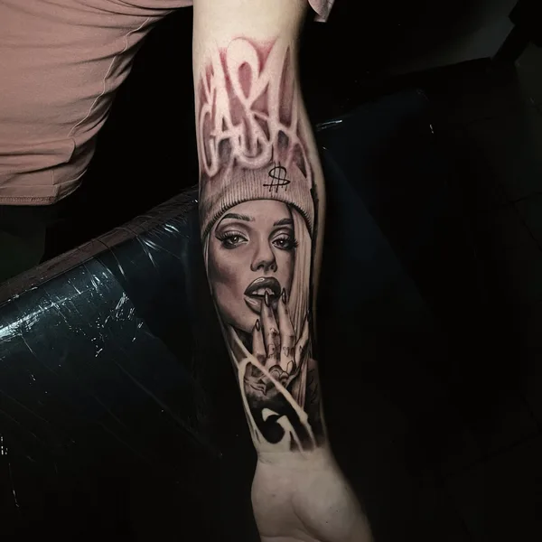 Realism tattoo by Владимир Соловьев in Краснодар