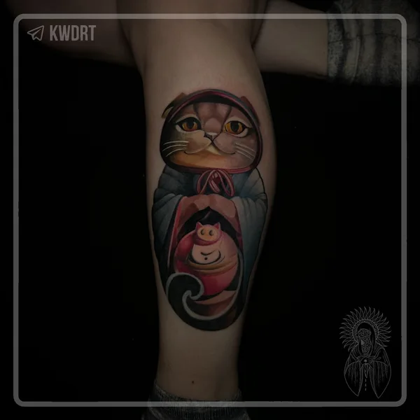Realism tattoo by Константин Квадрат in Moscow