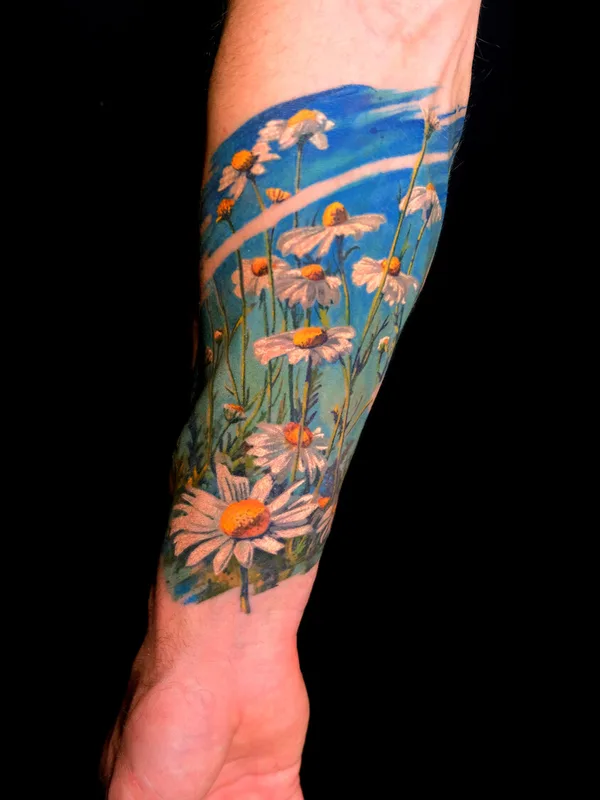 color realism tattoo on forearm #97061 | Tattoo Artist Kirill Putiatin 