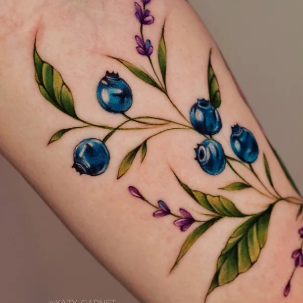 Watercolor tattoo by Екатерина Гарнет / Katy Garnet in Saint Petersburg