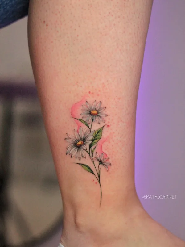 Watercolor tattoo by Екатерина Гарнет / Katy Garnet in Saint Petersburg