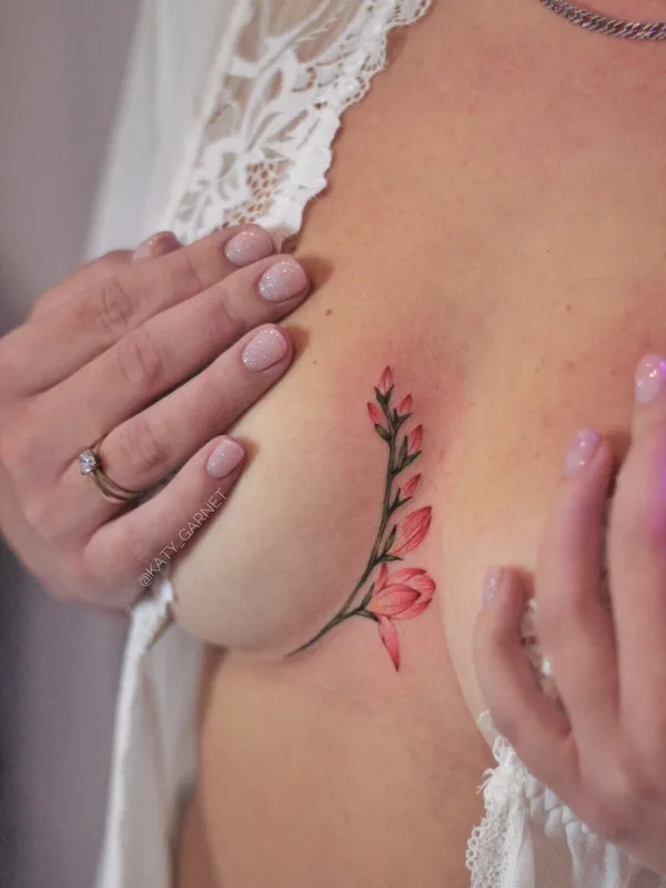 Watercolor tattoo by Екатерина Гарнет / Katy Garnet in Saint Petersburg