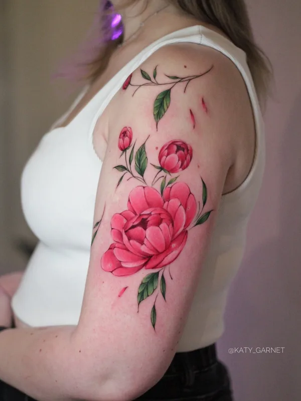 Watercolor tattoo by Екатерина Гарнет / Katy Garnet in Saint Petersburg