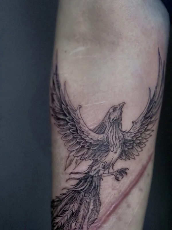 black and grey black and grey татуировка на forearm #102074 | Тату мастер Ivan Tahine 