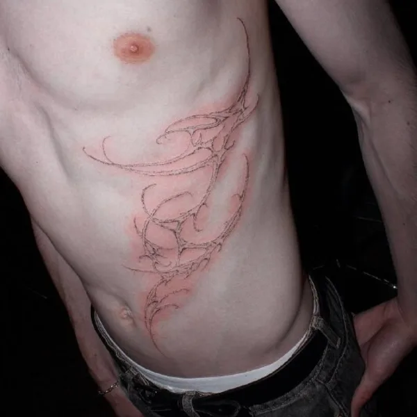 Abstract tattoo by unkovski in Екатеринбург