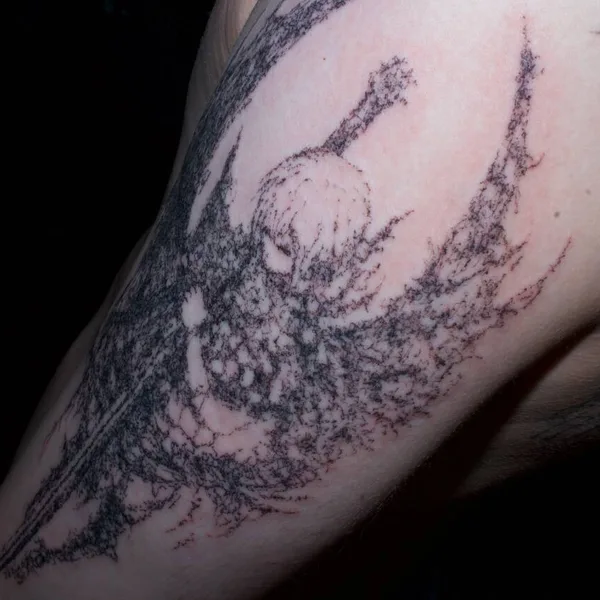 Abstract tattoo by unkovski in Екатеринбург