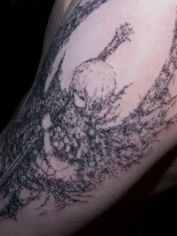 black sketch Tatuagem em upper arm #99788 | Tatuador unkovski