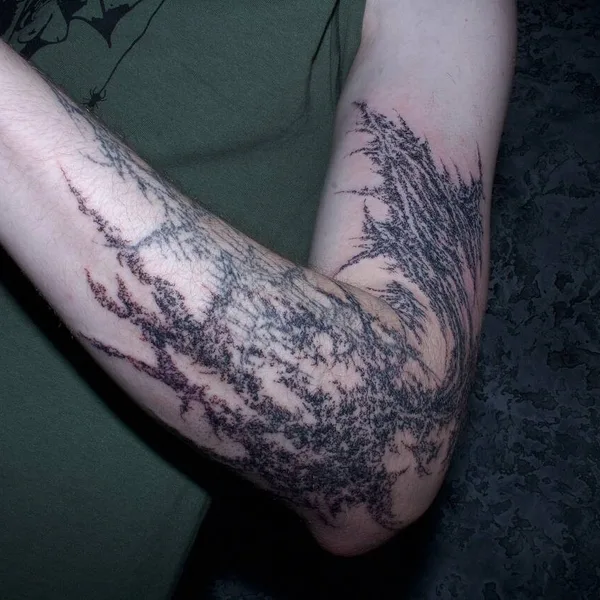Abstract tattoo by unkovski in Екатеринбург