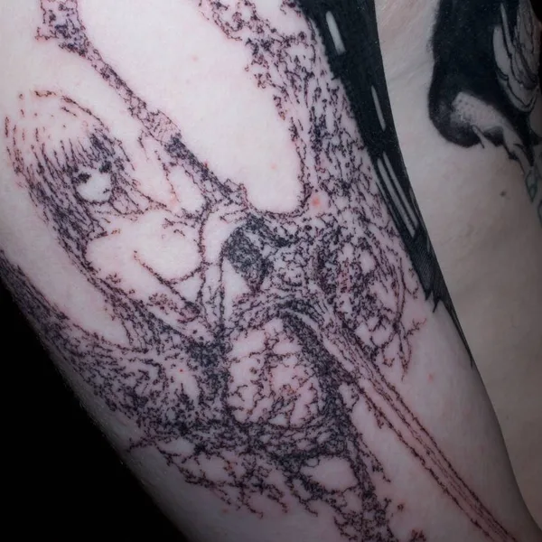 Abstract tattoo by unkovski in Екатеринбург