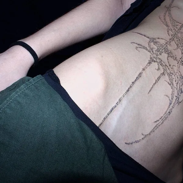 Abstract tattoo by unkovski in Екатеринбург
