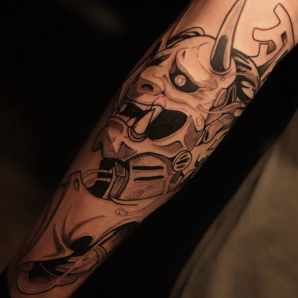 Авторская tattoo by Alexander Rebel in Екатеринбург