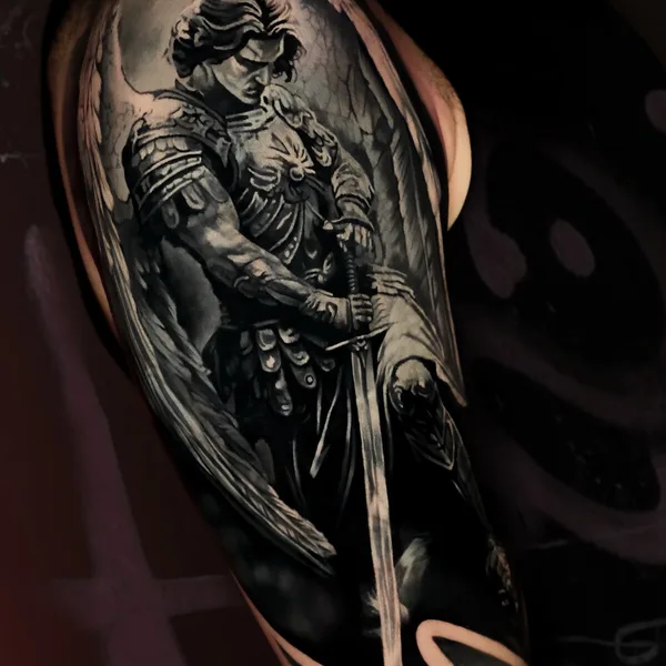 Realism tattoo by Дмитрий Назаров in Moscow