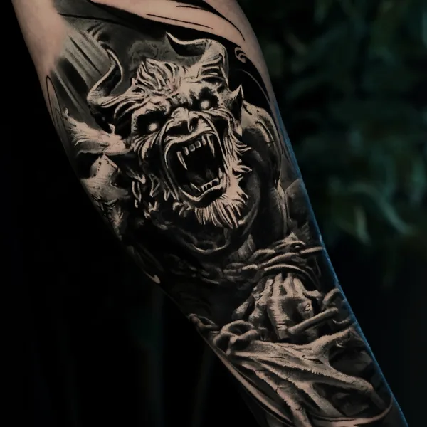 Realism tattoo by Дмитрий Назаров in Moscow