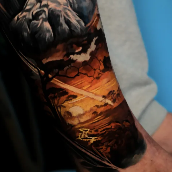 Realism tattoo by Дмитрий Назаров in Moscow