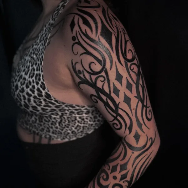 Dotwork tattoo by Avnas Amy in Las Vegas
