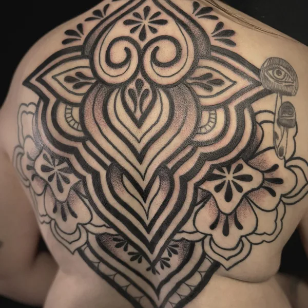 Dotwork tattoo by Avnas Amy in Las Vegas
