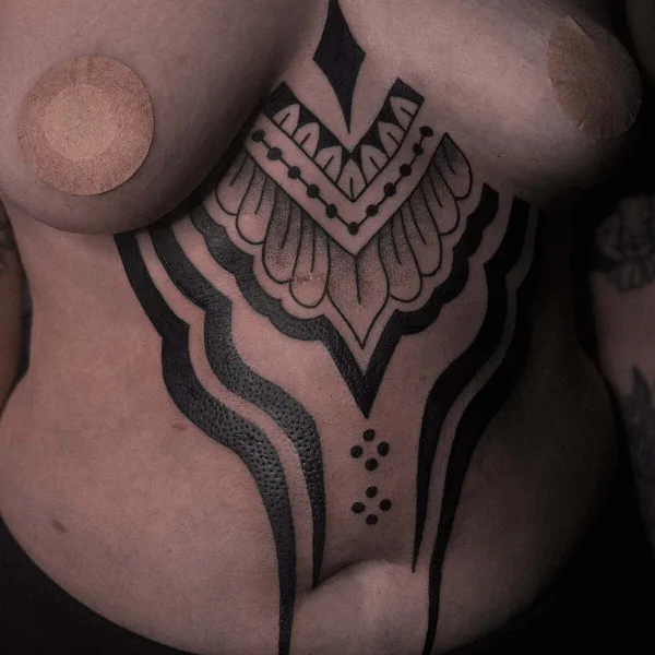 Dotwork tattoo by Avnas Amy in Las Vegas