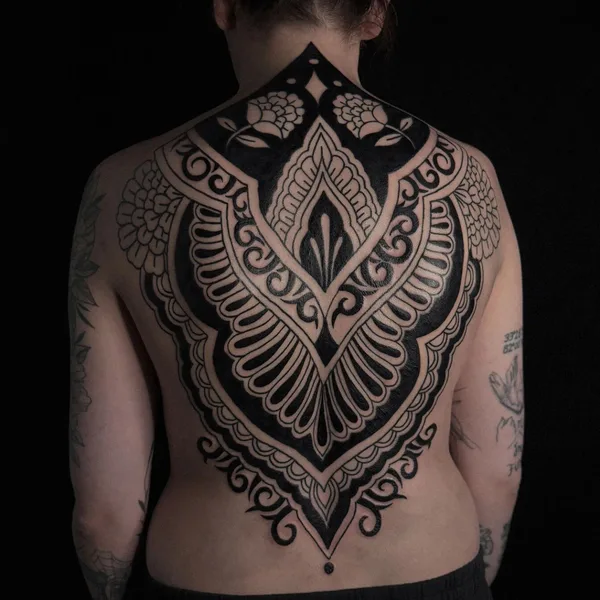 Dotwork tattoo by Avnas Amy in Las Vegas