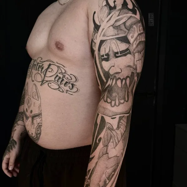 whipshading tattoo by Мателёнок Вячеслав in Minsk