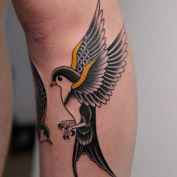 Олд Скул tattoo by Анжелика Ли in Сочи