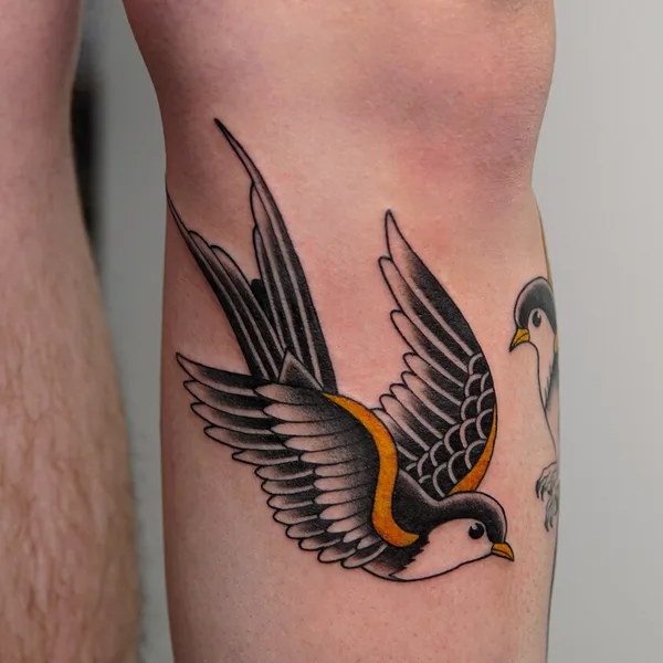 Олд Скул tattoo by Анжелика Ли in Сочи
