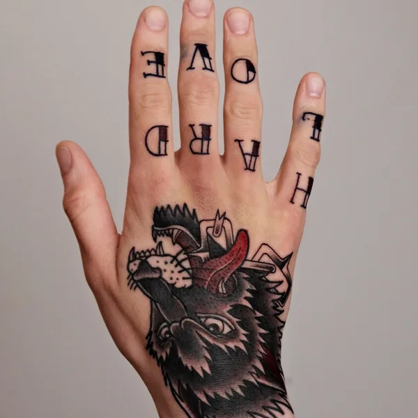Олд Скул tattoo by Анжелика Ли in Сочи