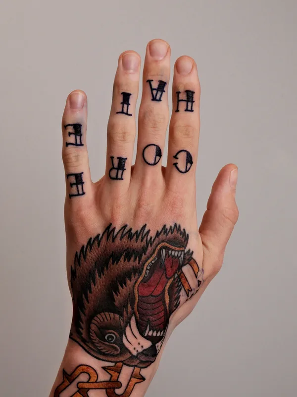 Old School tattoo by Анжелика Ли in Сочи
