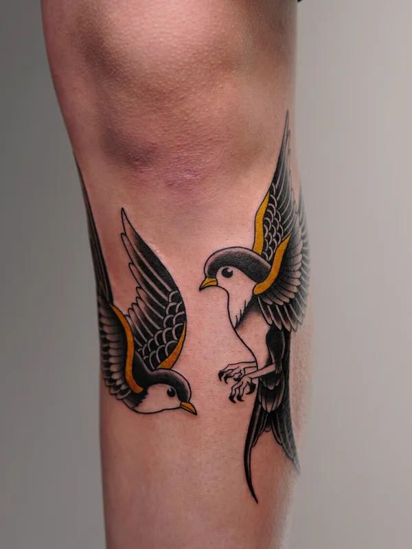 Old School tattoo by Анжелика Ли in Сочи