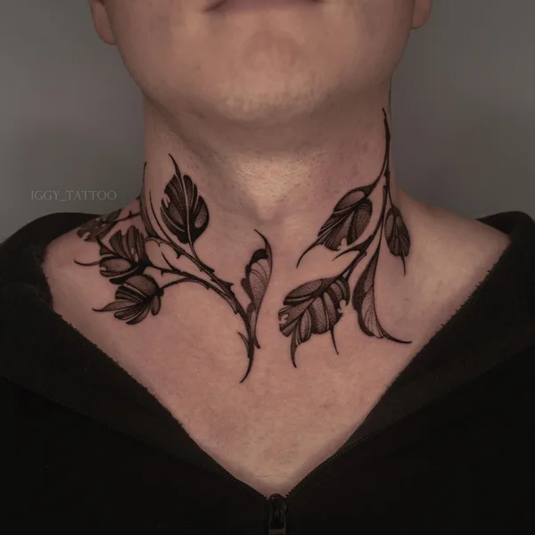 Graphic tattoo by Игорь Хацаюк in Moscow