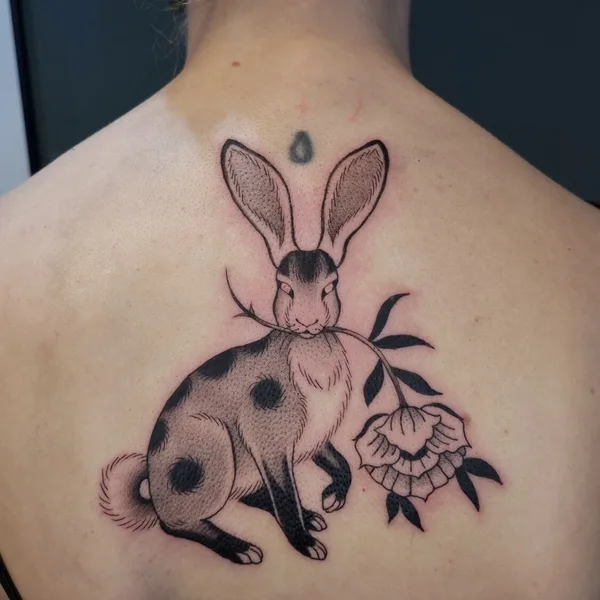 Illustrative tattoo by Aivis Kleinhofs Prusis  in Amsterdam