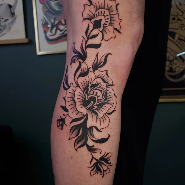 Illustrative tattoo by Aivis Kleinhofs Prusis  in Amsterdam