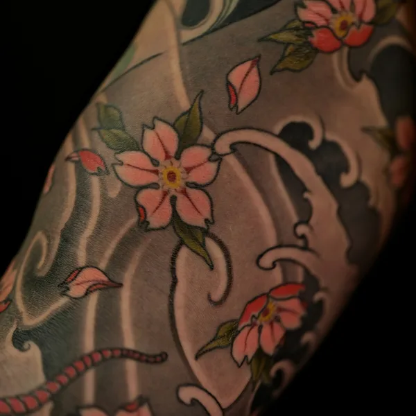 Japanese tattoo by Максим Кислицын in Moscow