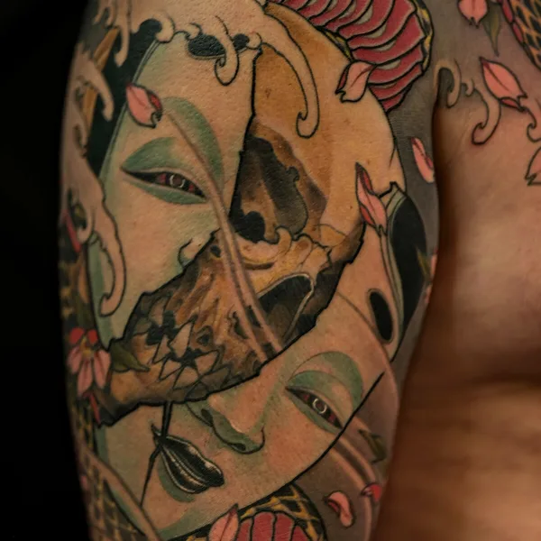 Japanese tattoo by Максим Кислицын in Moscow