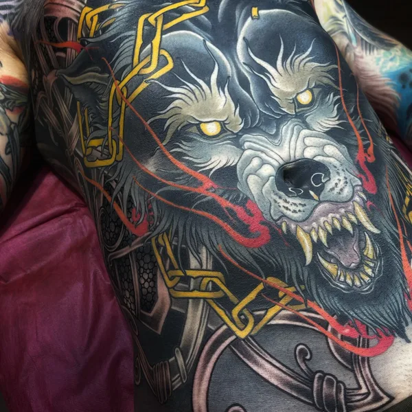 Japanese tattoo by Максим Кислицын in Moscow