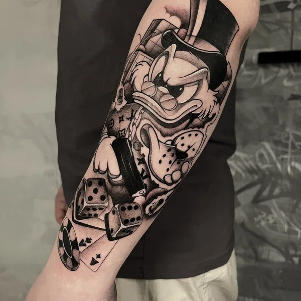 whipshading tattoo by Дмитрий Беляев in Вологда