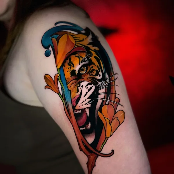 whipshading tattoo by Дмитрий Беляев in Вологда