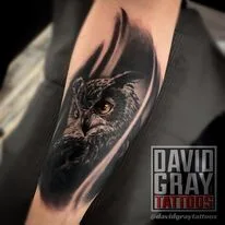 blackandgrey realism татуировка на forearm #102049 | Тату мастер Trainwreck Tattoo Studio/ David Gray Tattoos