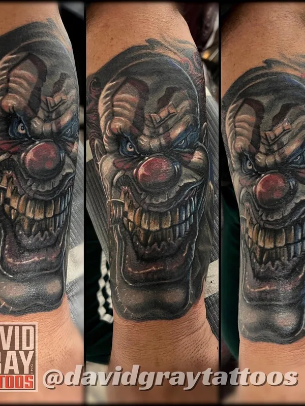 male color realism татуировка на shoulder #102052 | Тату мастер Trainwreck Tattoo Studio/ David Gray Tattoos