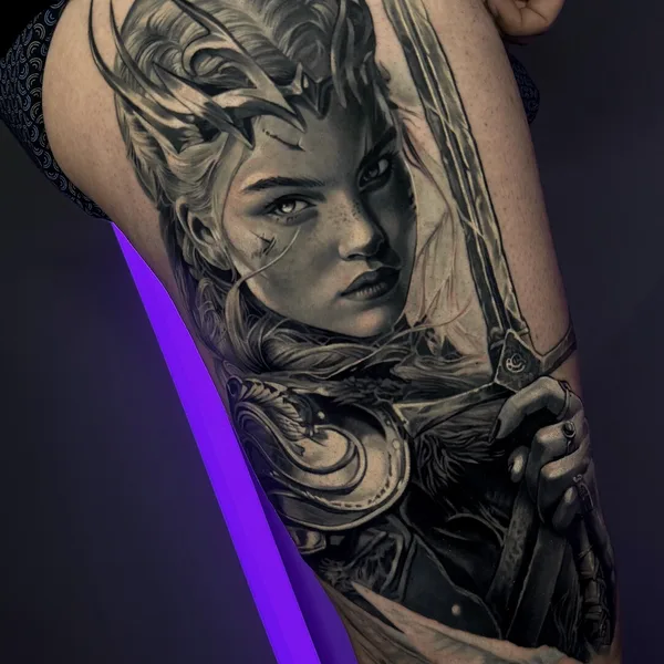 Author's Style tattoo by Александр Майер in Moscow
