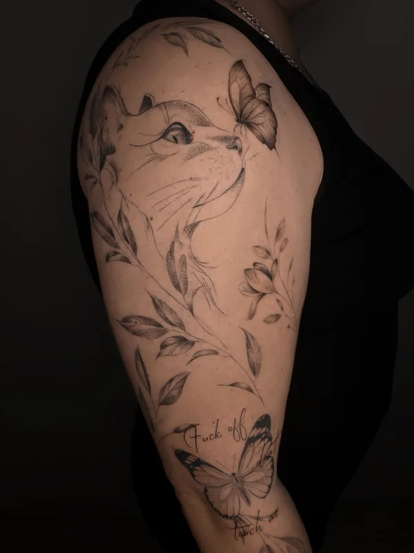 whipshading tattoo by Любовь Карманова in Moscow