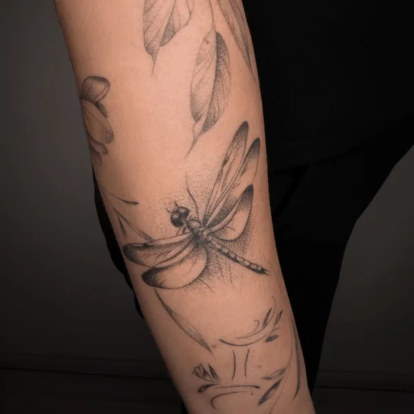 whipshading tattoo by Любовь Карманова in Moscow