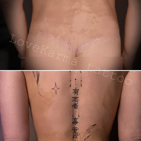 whipshading tattoo by Любовь Карманова in Moscow