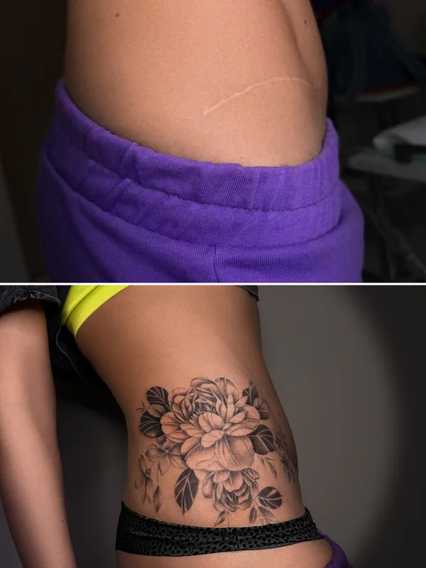 whipshading tattoo by Любовь Карманова in Moscow
