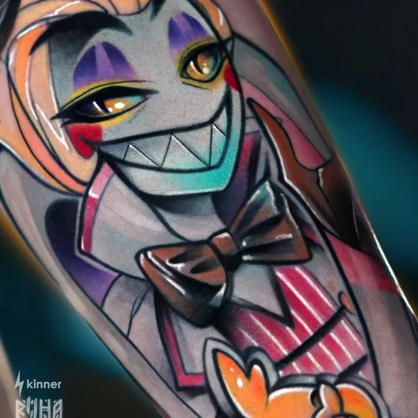 Anime tattoo by Дмитрий Клауд in Moscow
