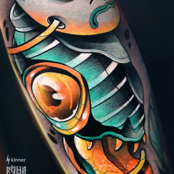 Anime tattoo by Дмитрий Клауд in Moscow