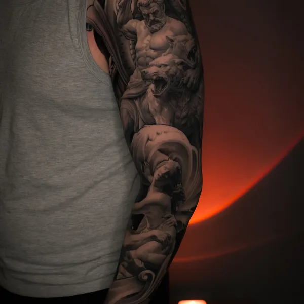 Realism tattoo by Алексей Титов in Moscow